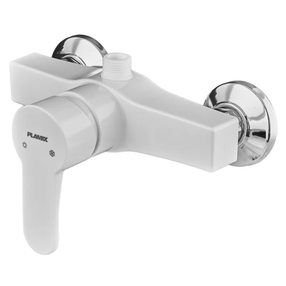 Змішувач для душа Plamix Mario-003 White (без шланга і лійки) (PM0011) ( 21527 ) Харьков