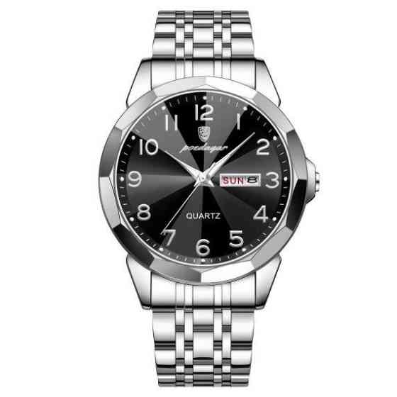 Мужские наручные часы Poedagar Tradition (Серебристые) Киев