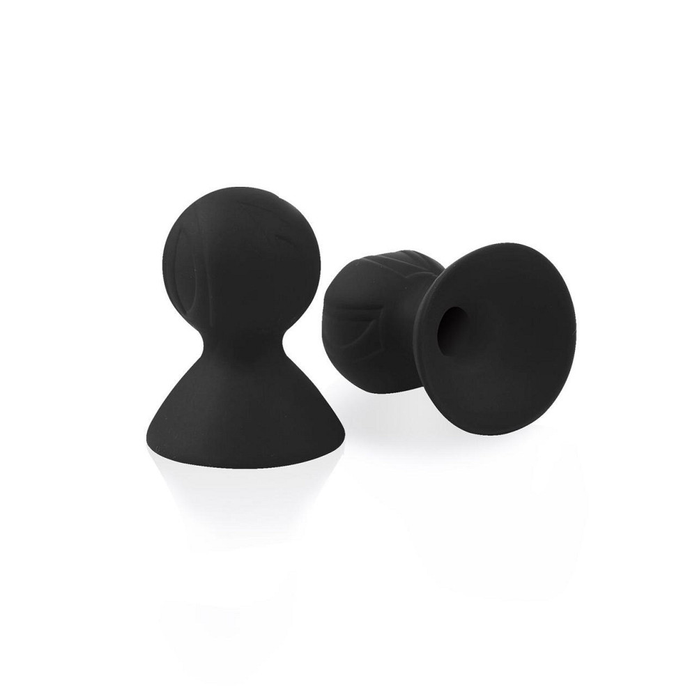 Присоски для сосків Liebe Seele Nipple Suckers Black, силікон Sex Aura Київ - фото 1