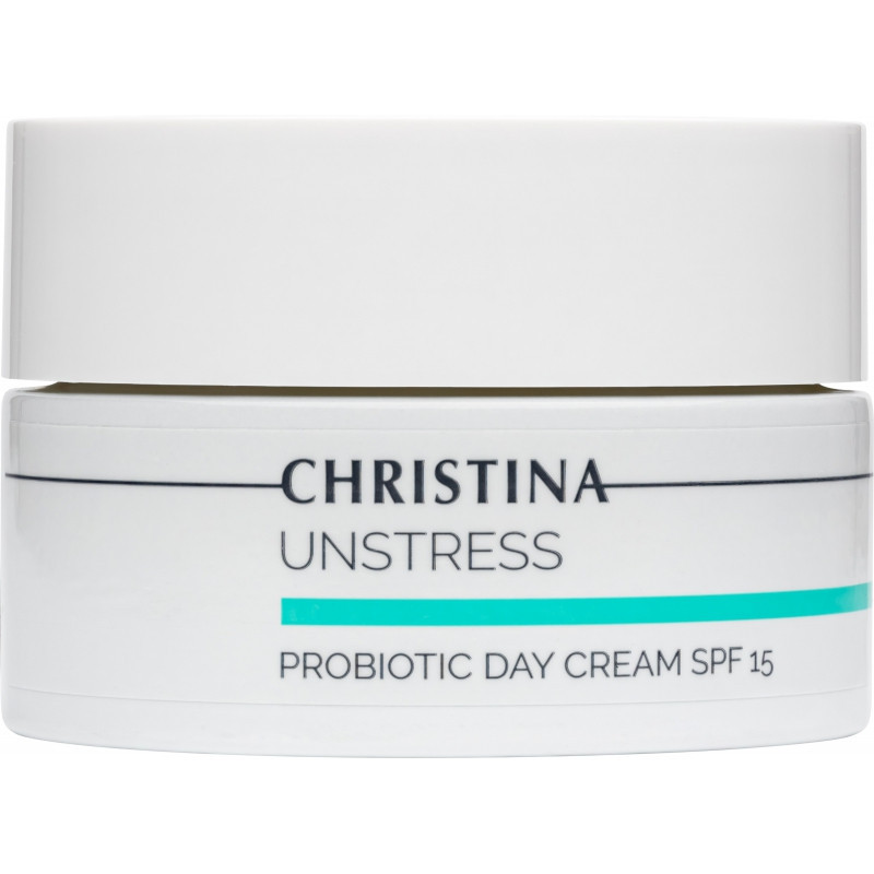 Денний крем із пробіотичною дією SPF 15 Christina Unstress ProBiotic Day Cream SPF 15 50 мл Дніпро - фото 1