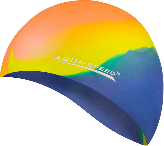 Шапочка для плавания Aqua Speed BUNT113 (yellow) Вишнёвое - изображение 8