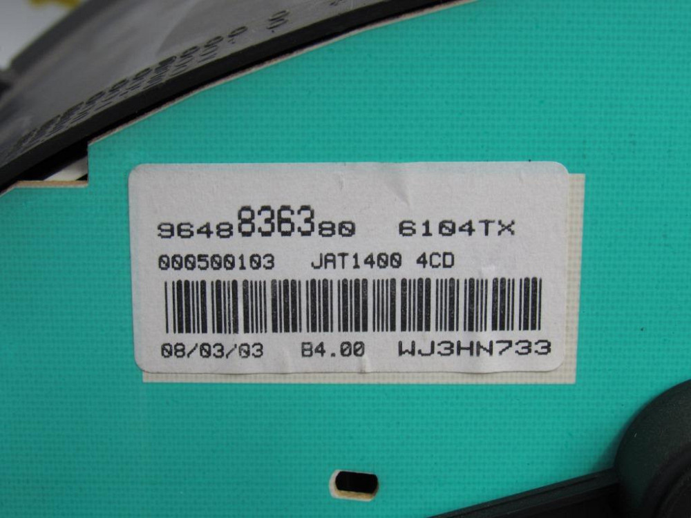 Панель приладів (спідометр) Peugeot Partner 1.9 D 2003-2008 (9648836380) Ковель - фото 1