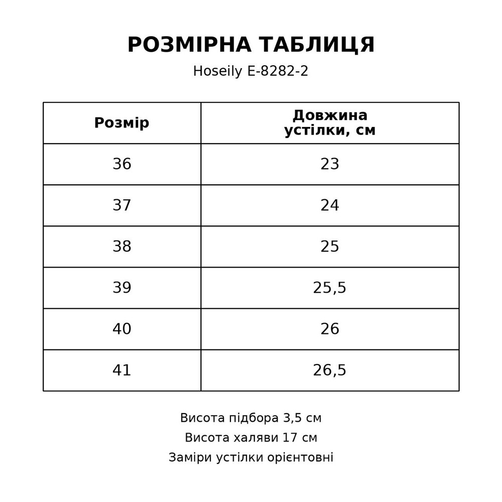 Ботинки женские Hoseily E-8282-2 челси натуральная кожа на меху черные, 39, 25,5 см Киев - изображение 8
