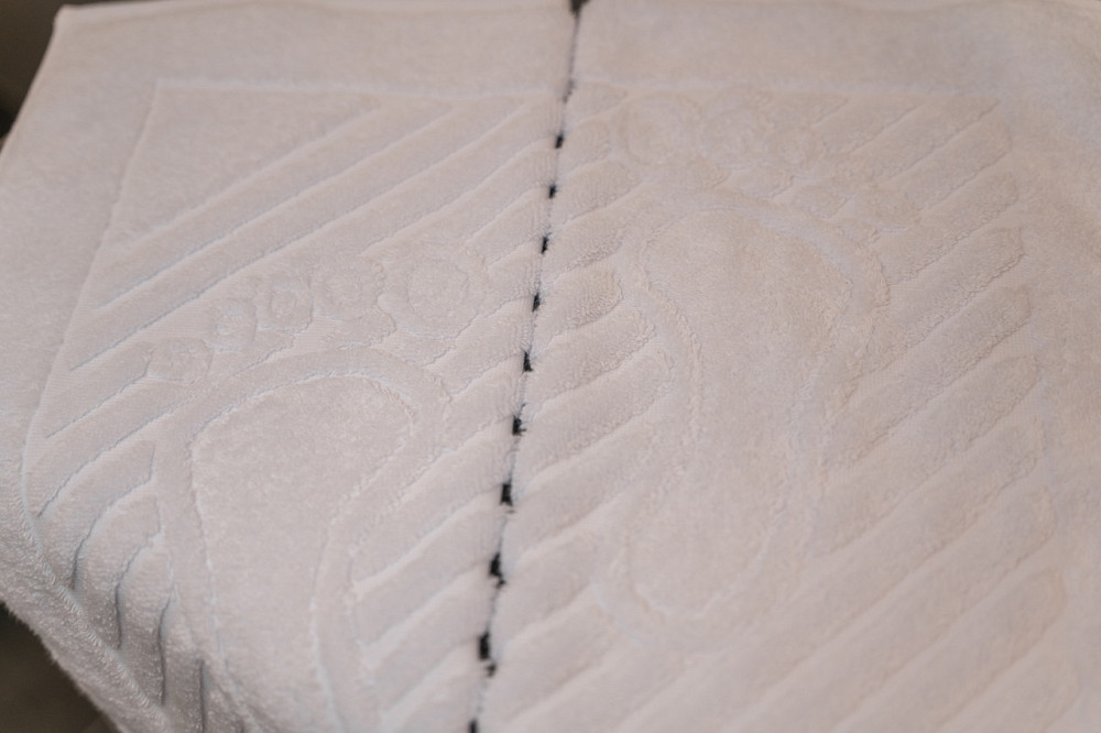 Полотенце махровое Ideal Textile для ног 50х50см белый 700 г/м2 (56860427) Черновцы - изображение 8