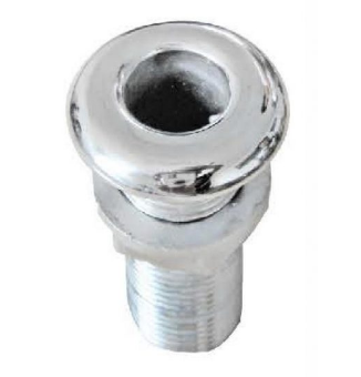 Штуцер Сливной Нержавейка 1/2″ Киев - изображение 1