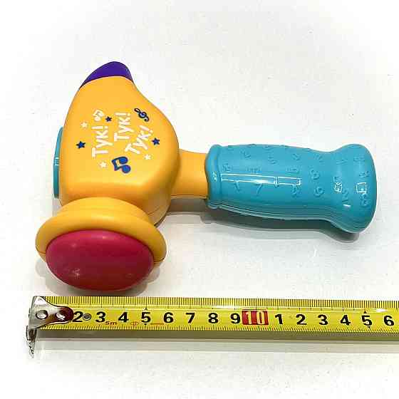 Молоточок розвиваючий Limo Toy музичний українське озвучення Жовтий (FT 0031) Чернигов