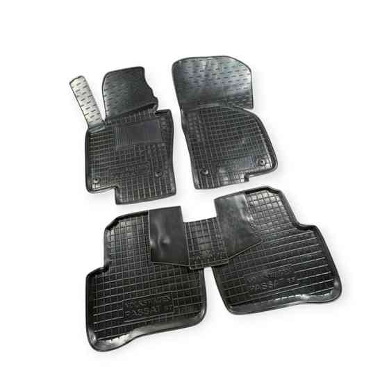 Килимки Фольцваген passat b6, b7 2005-2014, сс 08->, tiguan 07-> борт 2,5см, з перемичкою салону Мукачево