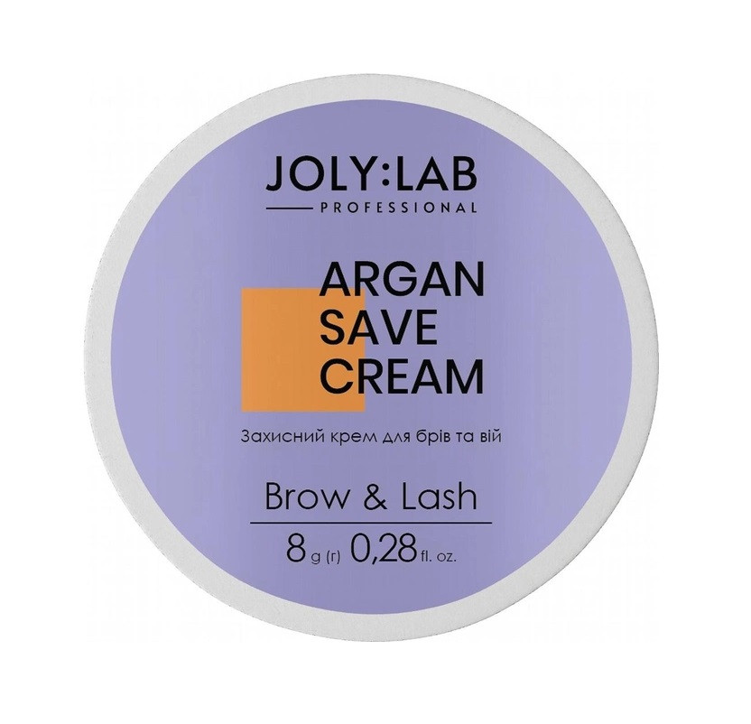 Защитный аргановый крем для бровей и ресниц Argan Save Cream Joly:Lab 10 мл Киев - изображение 3