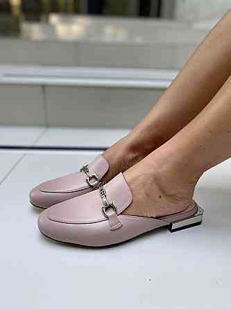 ALEX BELL Шльопанці жіночі ALEX BELL 502 пудра (літо, шкіра натуральна) (4624) Коломыя