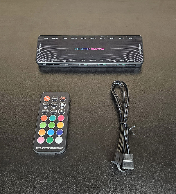 TEUCER контролер для вентиляторів в ПК Hub для PWM / ARGB Клевань - фото 1
