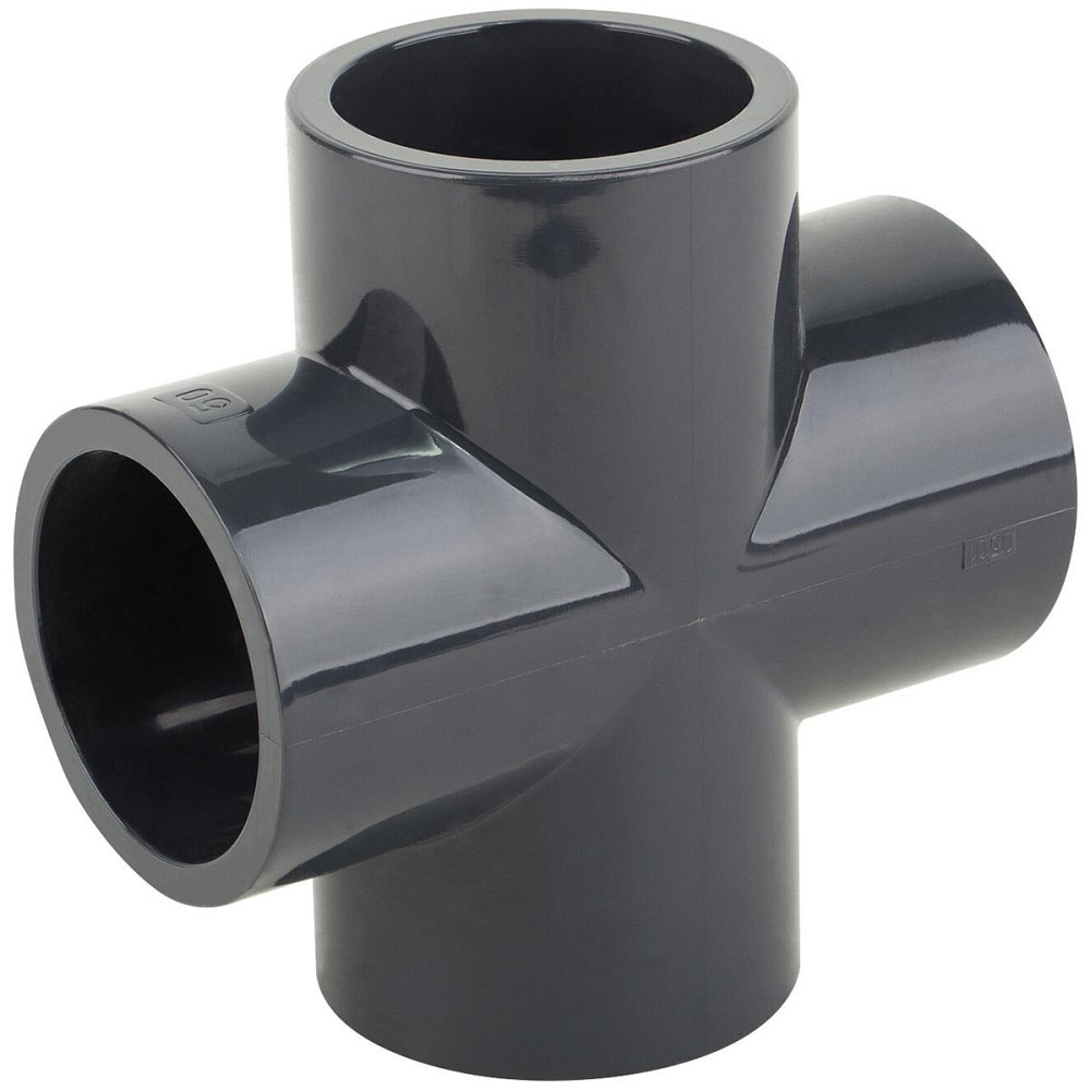 Хрестовина ПВХ Kripsol CZ1063.C, d63 Київ - фото 1