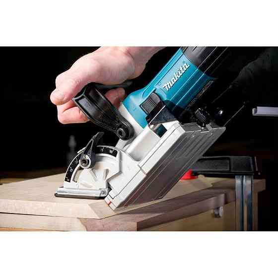 Профессиональный фрезер ламельный для шкантов и пазов MAKITA PJ7000J : 710 Вт фрезер для плоских разъемов Киев