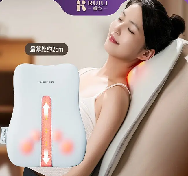 Массажная подушка для спины и поясницы Benbo R16-lux (роликовый массаж, подогрев) Винница - изображение 7