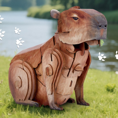 Пазл Cubic Fun трехмерный Дикие животные Капибара (DS1177h) Винница - изображение 3