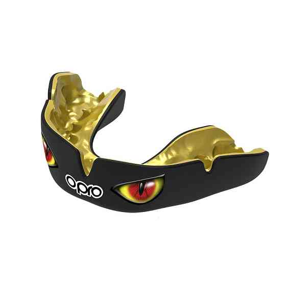Капа OPRO Instant Eyes доросла (вік 11+) Black/Red (art.102524002) Каменское