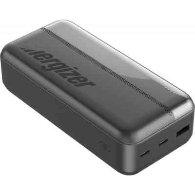 Батарея универсальная Energizer 30000mAh 15W 3A, USB-А, 2хUSB-C Black (UE30050CC) Вінниця