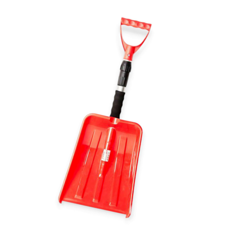 Лопата снега 25 х 68-87см телескоп, мягкая вставка, алюм. трубка с металл. губой для Мукачево - изображение 2