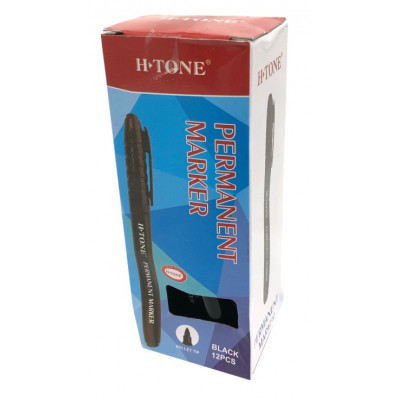 Маркер H-Tone водостойкий 1-2 мм, черный (MARK-PER-HTJJ205330B) Винница - изображение 3