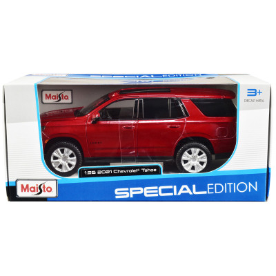 Машина Maisto 2021 Chevy Tahoe красный 1:24 (31533 red) Винница - изображение 3