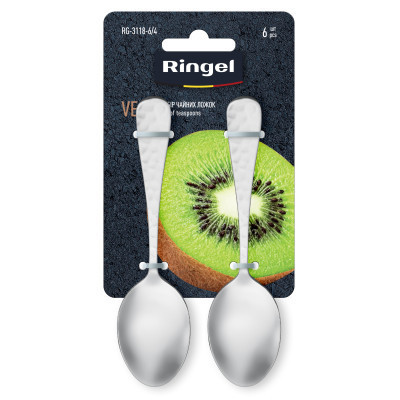 Чайна ложка Ringel Vega 6 шт (RG-3118-6/4) Вінниця - фото 1
