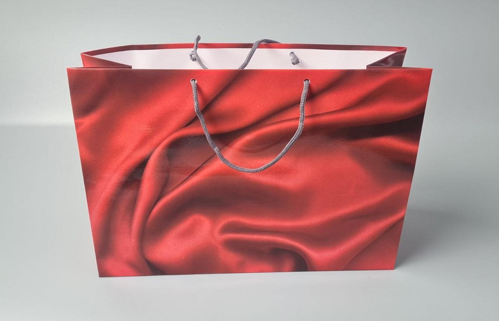 Бумажный большой горизонтальный пакет  36/22/10(артBG-060) (12 шт) Харьков - изображение 1