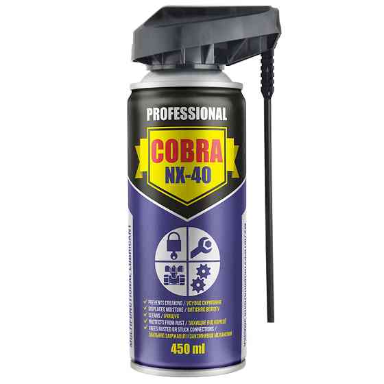 Змазка багатофункціональна Nowax NX-40 Multifunctional Lubricant Professional Cobra 450мл Львів