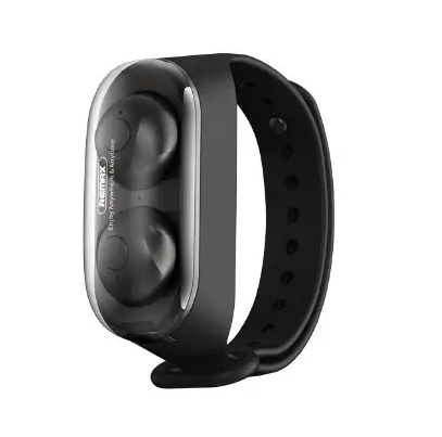 Беспроводная Bluetooth стерео гарнитура наушники Remax TWS-15 с кейсом Черный Винница - изображение 1