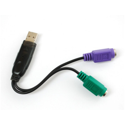 Перехідник Dynamode USB 1.1 A Male - 2*PS/2 (USB to PS/2) Вінниця - фото 1