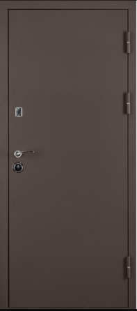 Двері вхідні Артіз ПРЕСТИЖ Б-324 RAL 8019 / Дуб бронзовий 860х2050 мм Київ