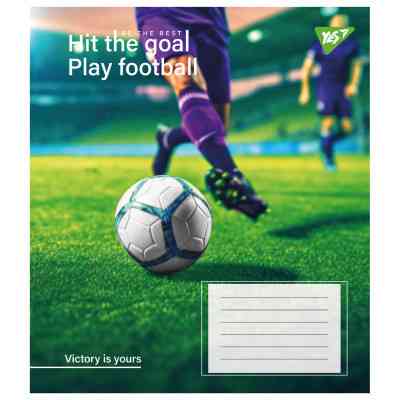 Тетрадь Yes Hit the goal 48 листов линия (767390) Винница