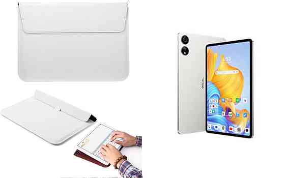 Чехол-конверт VitoCase для Blackview Oscal Elite 1, с функцией подставки для планшета Белый Киев