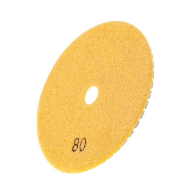 Коло алмазне шліфувальне гнучкий на липучці 125 мм P80. INTERTOOL BT-0926 Київ - фото 3