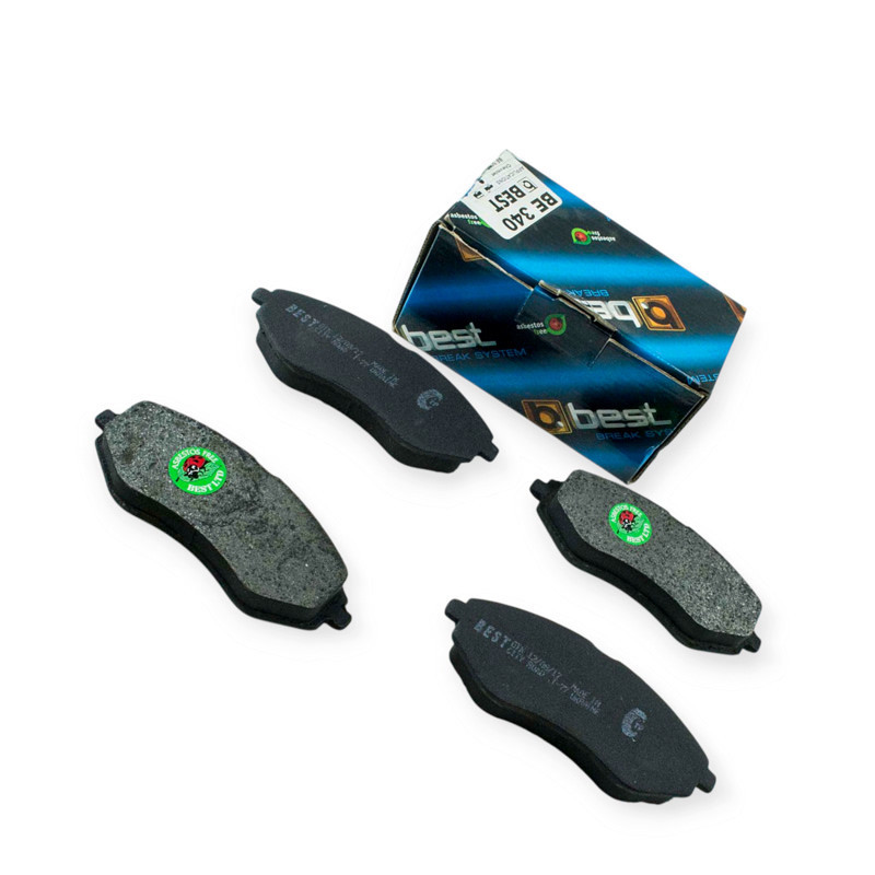 Колодки передні Авео (Best) BE-340 гальмівні Мукачево - фото 1