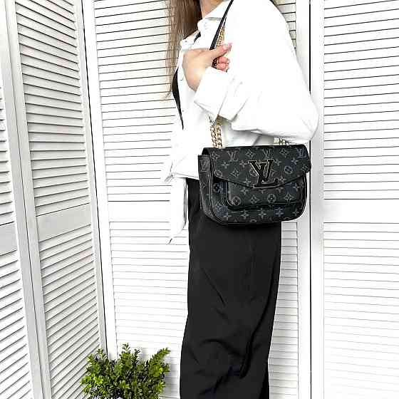 Брендовая женская сумка LV. Женская сумка маленькая через плечо LV Киев