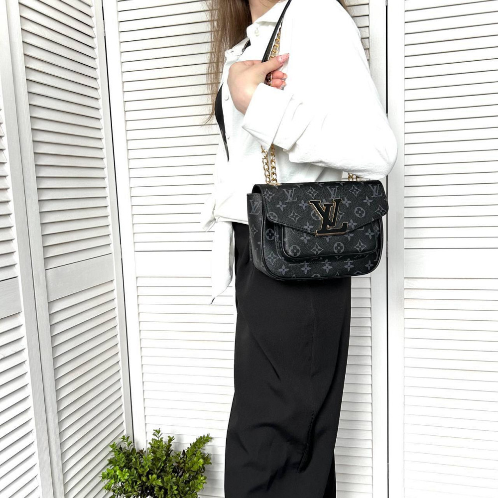 Брендовая женская сумка LV. Женская сумка маленькая через плечо LV Киев - изображение 3