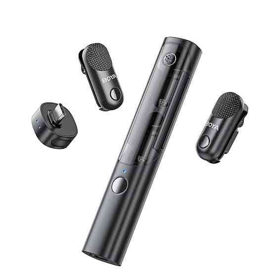Мікрофон 3в1 петличний настільний ручний Type-C Boya Magic 05 Київ
