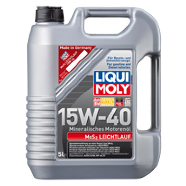 LIQUI MOLY Мінеральна моторна олива - MoS2 Leichtlauf SAE 15W-40 5л. Киев - изображение 1