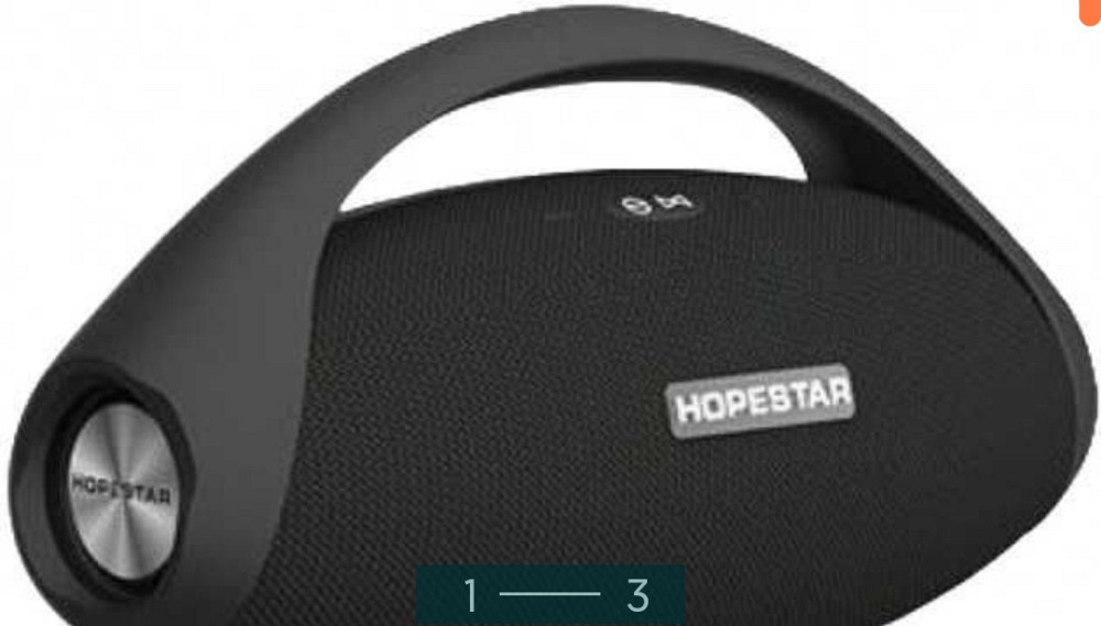 Портативная Bluetooth Колонка HOPESTAR H-31 Black Red Киев - изображение 3