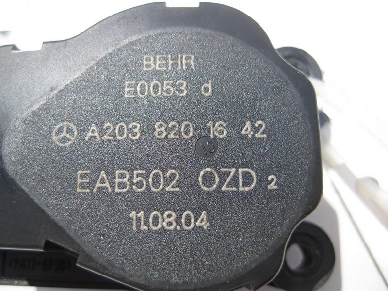Mercedes-Benz  A2038201642 Привід заслінки пічки CLS C219 E-class W211 C-class W203 CLK Coupe C209 SLK R171 G-class W463 SLR McLaren C199 SL R230 Mayb Одесса - изображение 4