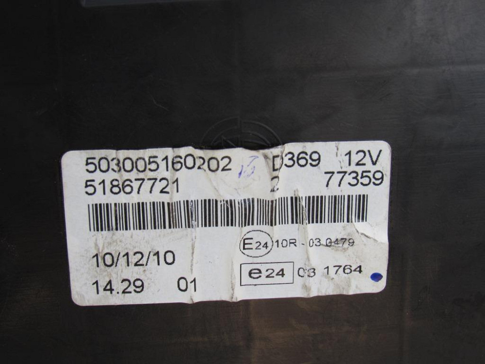 Панель приладів (спідометр) Fiat Doblo 1.3 Multijet 2010-2015 (51867721) Ковель - фото 2