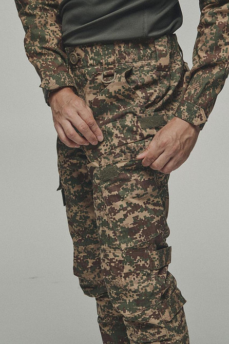 Літні військові штани  хижак з тканини ріп стоп , польові чоловчі з затяжками під колінами Львів - фото 4