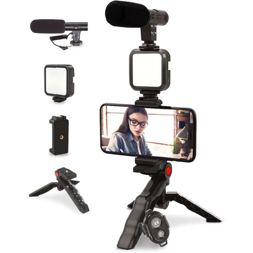 Комплект блогера Piko Vlogging Kit PVK-01LM (1283126515118) Білий Харків - фото 5