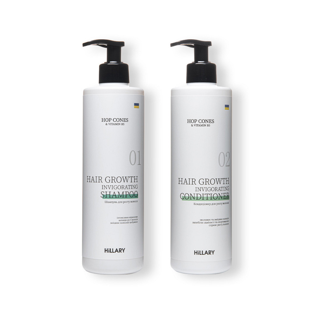 Шампунь + Кондиционер Hillary Hop Cones & B5 Hair Growth Invigorating, 500 мл Киев - изображение 1