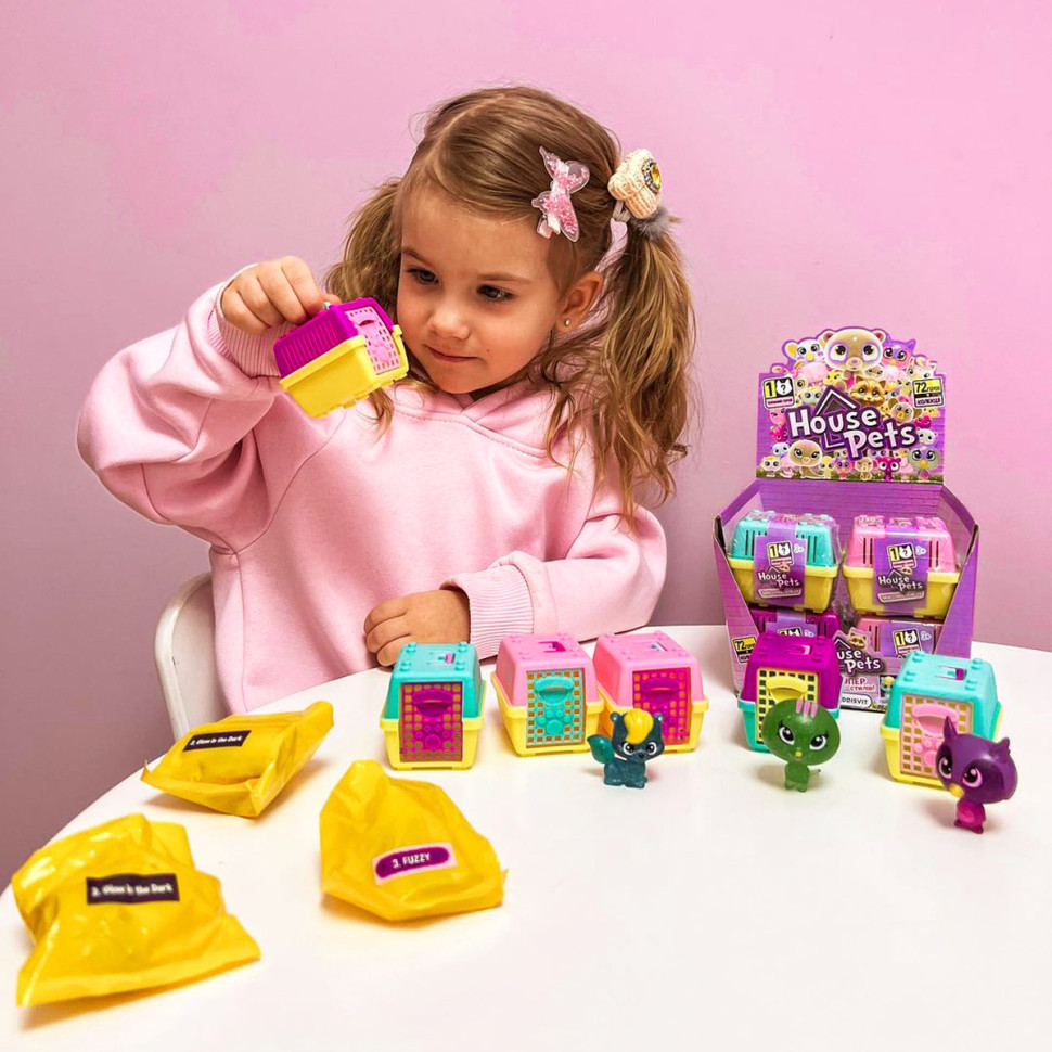 Колекційна фігурка-сюрприз Мій улюбленець House Pets 1065 з перенесенням Вінниця - фото 5