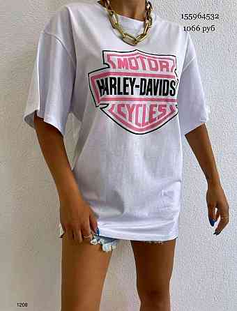 Футболка жіноча з принтом  48 Рожева 2664087594 Дніпро