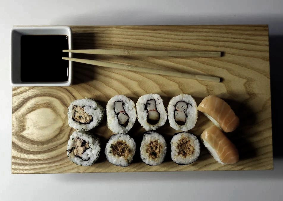 Дошка для подачі суші "Карама" сієна Миколаїв - фото 2