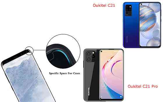 Захисне скло HyperGlass Pro для Oukitel C21, Oukitel C21 Pro – максимальна чутливість та захист Київ