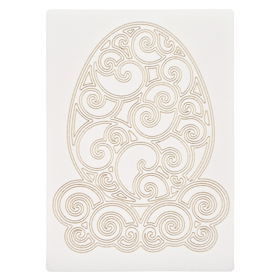 Картина-трафарет для раскрашивания песком 