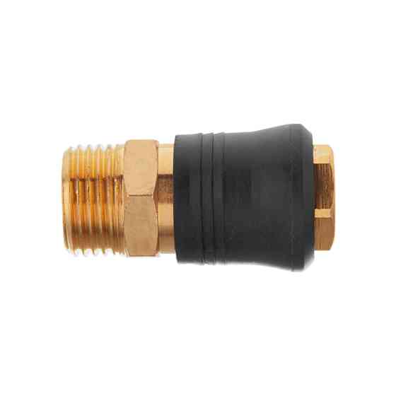 Швидкороз'ємне з'єднання із зовнішньою різьбою 1/2 ", латунь Львів