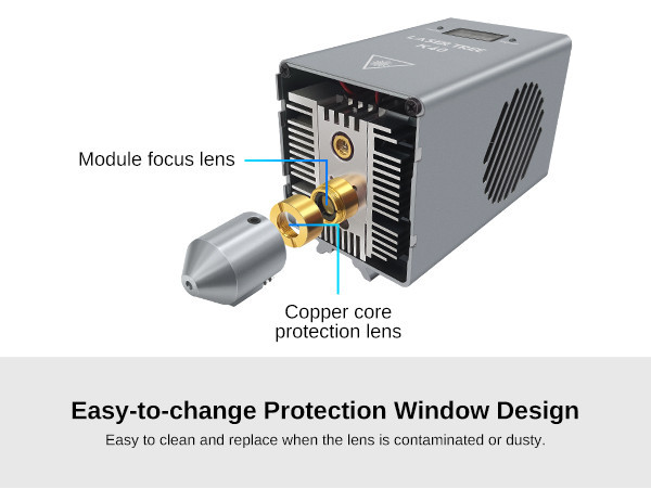 Лазерний різак Laser Tree K40 з подачею повітря 40Вт Київ - фото 5